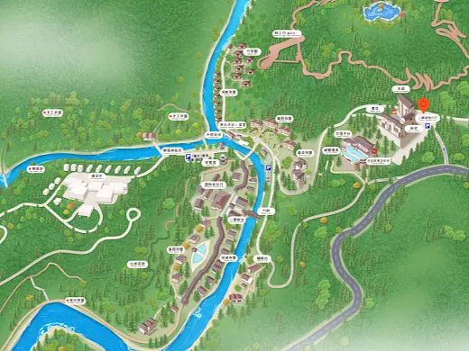 琅琊结合景区手绘地图智慧导览和720全景技术，可以让景区更加“动”起来，为游客提供更加身临其境的导览体验。